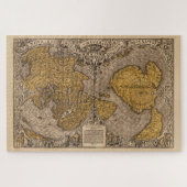 1500s 16e eeuw  Antiek kaart Legpuzzel (Horizontaal)