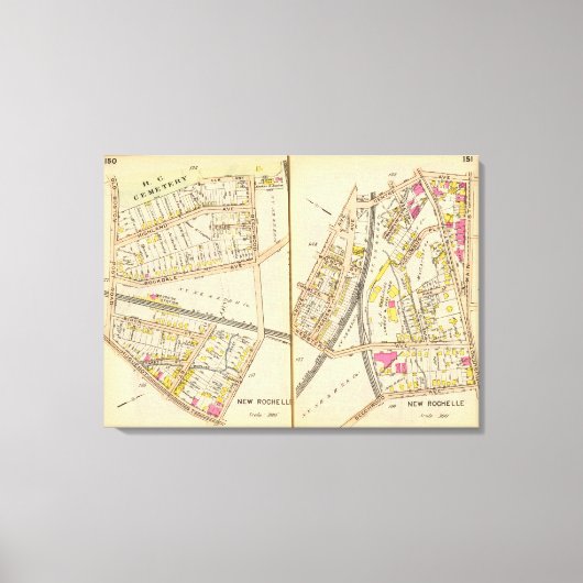150151 Nieuwe Rochelle Canvas Afdruk (Voorkant)