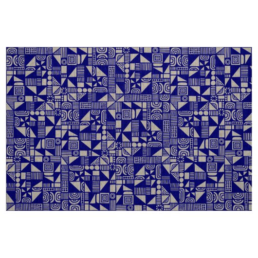 150215v2 - Donkerblauw Stof (Fat Quarter)