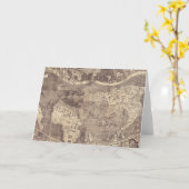 1507 de Wereldkaart van Martin Waldseemuller Kaart (Gele Bloem)