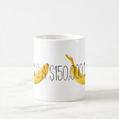 $150.000 banaan koffiemok (Center)