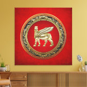 [150] Babylonische scharrellamp [3D] Canvas Afdruk (Insitu (Woonkamer))