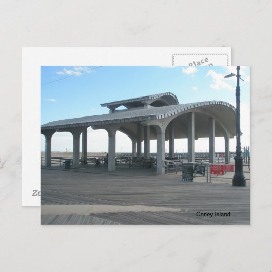 150, Coney Island Briefkaart (Voorkant / Achterkant)