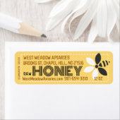 150 Economische Commerciële Stijl Honing Labels w  (Insitu)