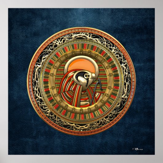 [150] Egyptische Sun God Ra Poster (Voorkant)