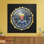 [150] FBI Special Edition Canvas Afdruk (Insitu (Woonkamer))
