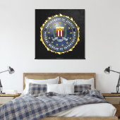 [150] FBI Special Edition Canvas Afdruk (Insitu (Slaapkamer))