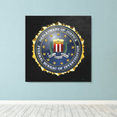 [150] FBI Special Edition Canvas Afdruk (Insitu (Houten vloer))