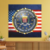 [150] FBI Special Edition Canvas Afdruk (Insitu (Woonkamer))