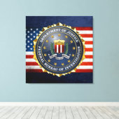 [150] FBI Special Edition Canvas Afdruk (Insitu (Houten vloer))