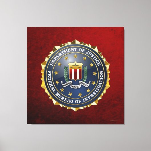 [150] FBI Special Edition Canvas Afdruk (Voorkant)