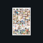 150 Foto Collage Persoonlijk Foto Rooster Canvas Afdruk<br><div class="desc">Maak van je favoriete foto's een prachtig kunstwerk voor aan de muur. Deze op maat gemaakte fotocollageposter is de perfecte manier om je verhaal te vertellen en een leven vol herinneringen in één prachtige weergave vast te leggen. Met 100% personalisatie kun je eenvoudig je eigen foto's uploaden en de tekst,...</div>