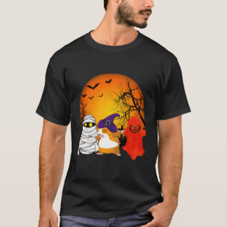 150 Guinea Pig Halloween Pumpkin T-shirt