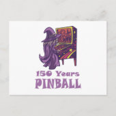 150 jaar Pinball Wizard Arcade Birthday Briefkaart (Voorkant)