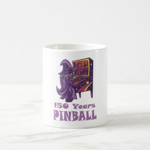 150 jaar Pinball Wizard Arcade Birthday Koffiemok