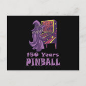 150 Jaar Pinball Wizard Arcade Verjaardag Briefkaart (Voorkant)
