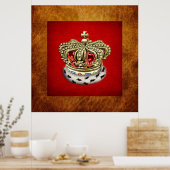 [150] Koninklijke Kroon Prince [King] [Fur+Gold][R Poster (Keuken)