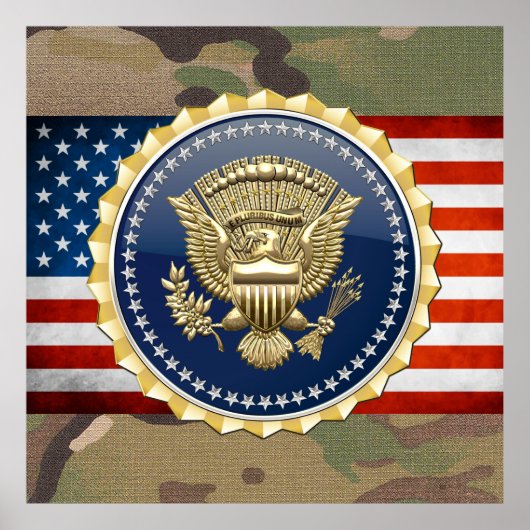 [150] Presidential Service Badge [PSB] Poster (Voorkant)