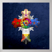 [150] Rosy Cross (Roos Croix) Poster (Voorkant)