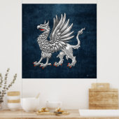[150] Sacred Silver Griffin Poster (Keuken)