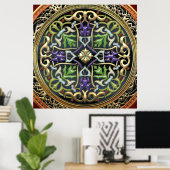 [150] Treasure Trove: Celtic Cross Poster (Thuiskantoor)