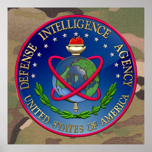 [150] Zegel van de Defense Intelligence Agency (DI Poster (Voorkant)