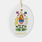 150e verjaardag van Canada Keramisch Ornament (Rechts)