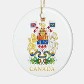 150e verjaardag van Canada Keramisch Ornament (Links)