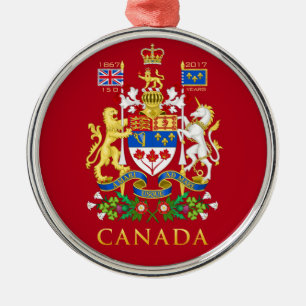 150e verjaardag van Canada Metalen Ornament