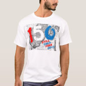 150ste verjaardag van West Virginia T-shirt (Voorkant)