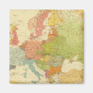 1516 Europese etnografie Magneet