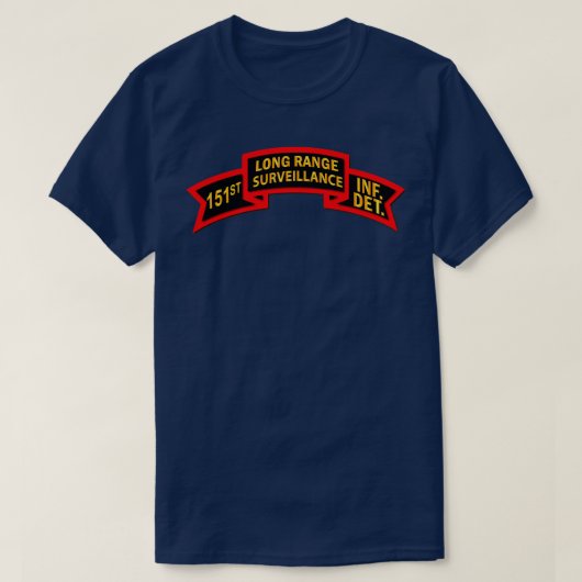 151e INF LRSU-scrollbewaking T-shirt (Design voorkant)