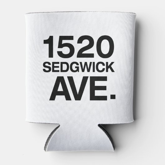 1520 SEDGWICK AVE. BLIKJESKOELER (Voorkant)