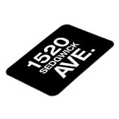 1520 SEDGWICK AVE. MAGNEET (Linkerzijde)