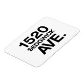 1520 SEDGWICK AVE. MAGNEET (Linkerzijde)