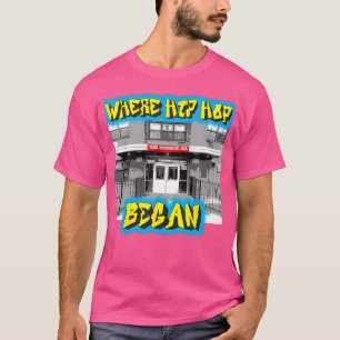 1520 Sedgwick Ave Old School Hip Hop Geschiedenis  T-shirt