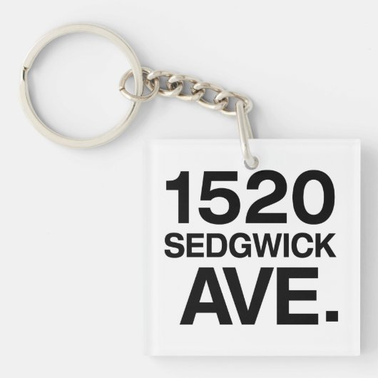 1520 SEDGWICK AVE. SLEUTELHANGER (Voorkant)