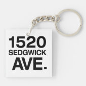 1520 SEDGWICK AVE. SLEUTELHANGER (Achterkant)
