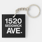 1520 SEDGWICK AVE. SLEUTELHANGER (Achterkant)