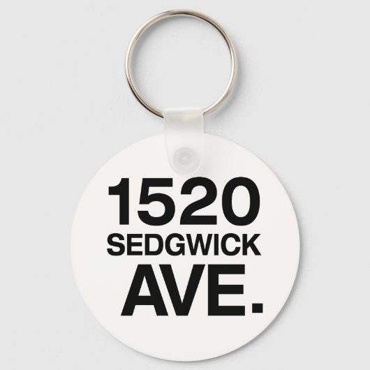 1520 SEDGWICK AVE. SLEUTELHANGER (Voorkant)