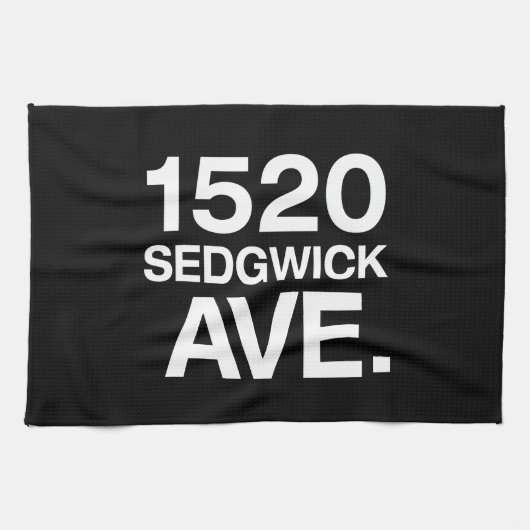 1520 SEDGWICK AVE. THEEDOEK (Horizontaal)