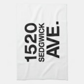 1520 SEDGWICK AVE. THEEDOEK (Verticaal)