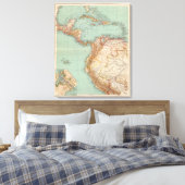 15354 Midden-Amerika, Colombia Canvas Afdruk (Insitu (Slaapkamer))