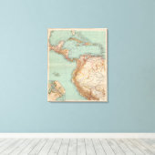 15354 Midden-Amerika, Colombia Canvas Afdruk (Insitu (Houten vloer))