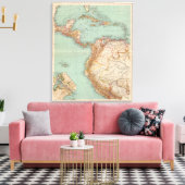 15354 Midden-Amerika, Colombia Canvas Afdruk (Insitu (Woonkamer))