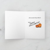 #153 Halloween feest Kaart (Binnen)