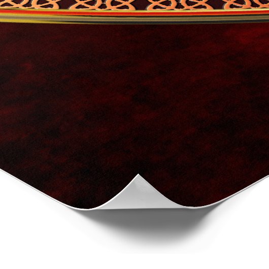 [153] Japanse kalligrafie van de krijgskunst: Judo Poster (Hoek)