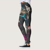 153 vlakke a-b leggings (Links)
