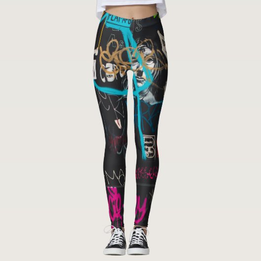153 vlakke a-b leggings (Voorkant)