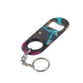 153 vlakke a-b mini flessenopener (Achterkant Gekanteld)